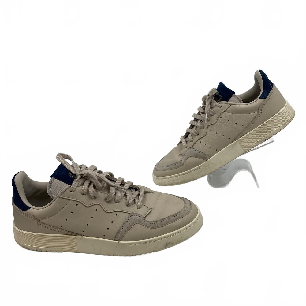 adidas Beige Blue Sneakers | Mens 12